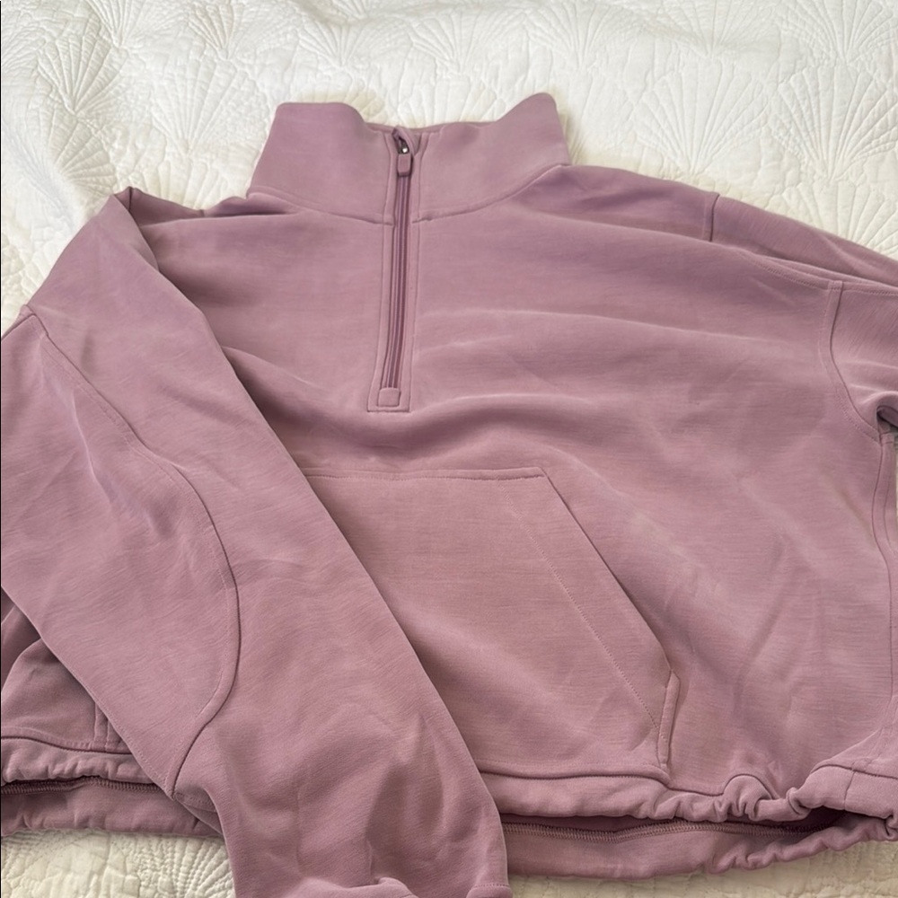 lululemon athletica Purple Half-Zip Pullover